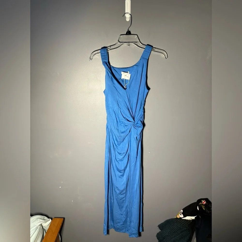 Rebecca Taylor Modal Twist Front Dress Size XS